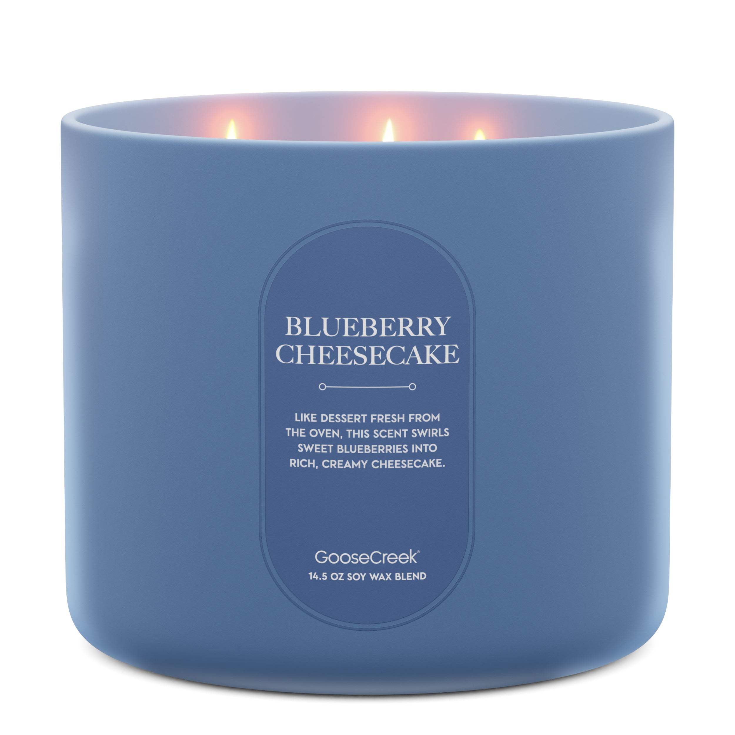 Blueberry Cheesecake High Intensity 3-Wick 14.5oz Candle