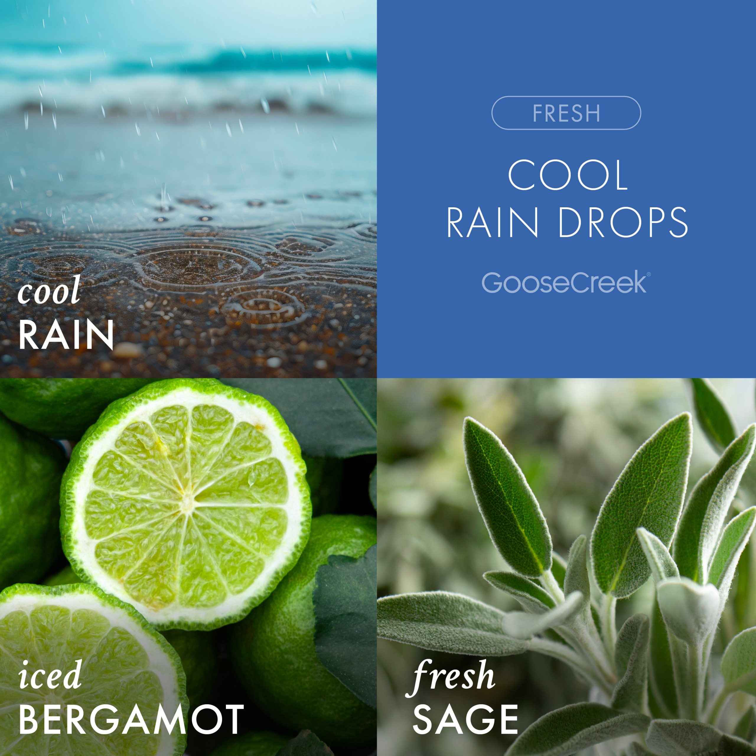 Cool Rain Drops Odor Eliminating 7oz Single Wick Candle - Image 2