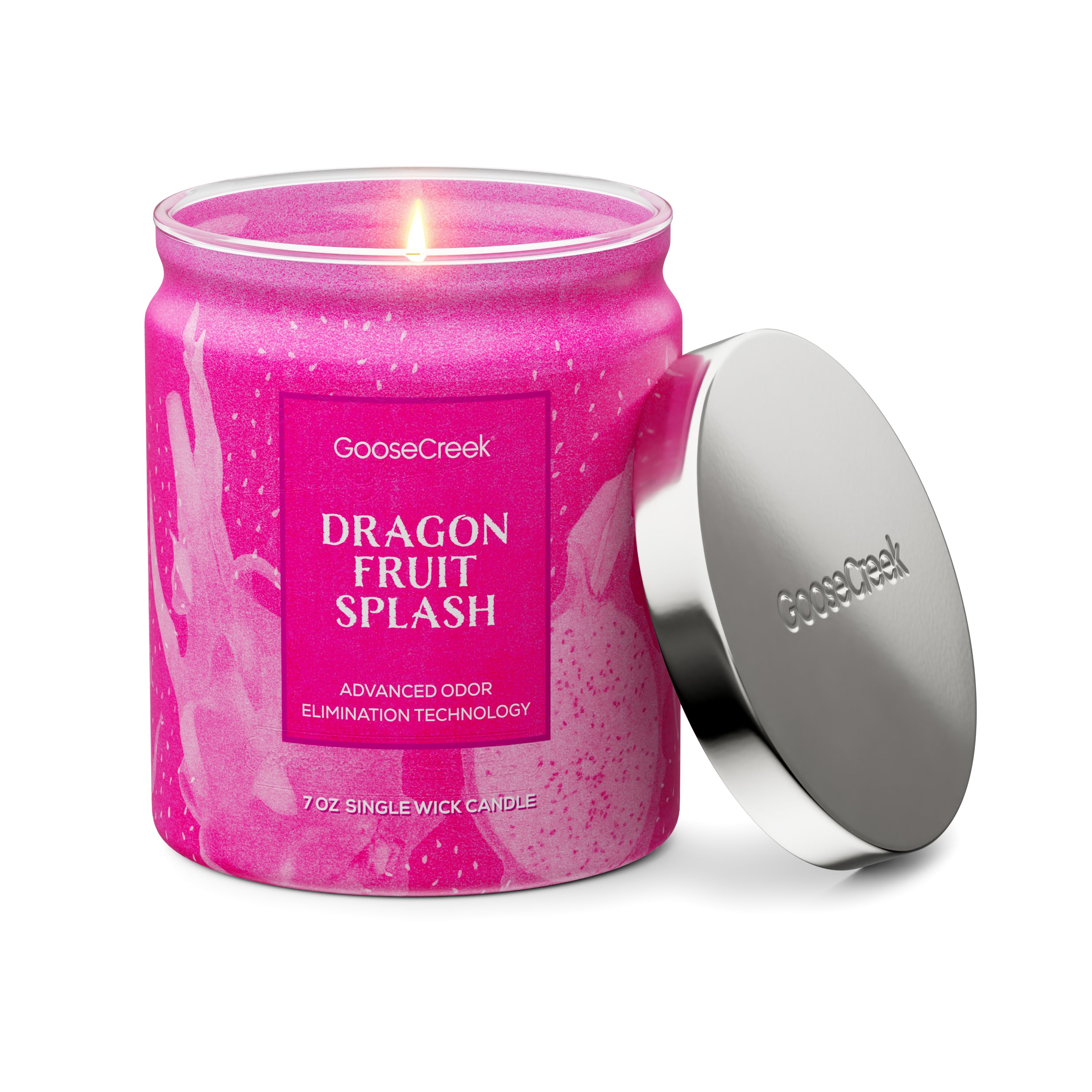 Dragonfruit Splash Odor Eliminating 7oz Single Wick Candle - Image 3