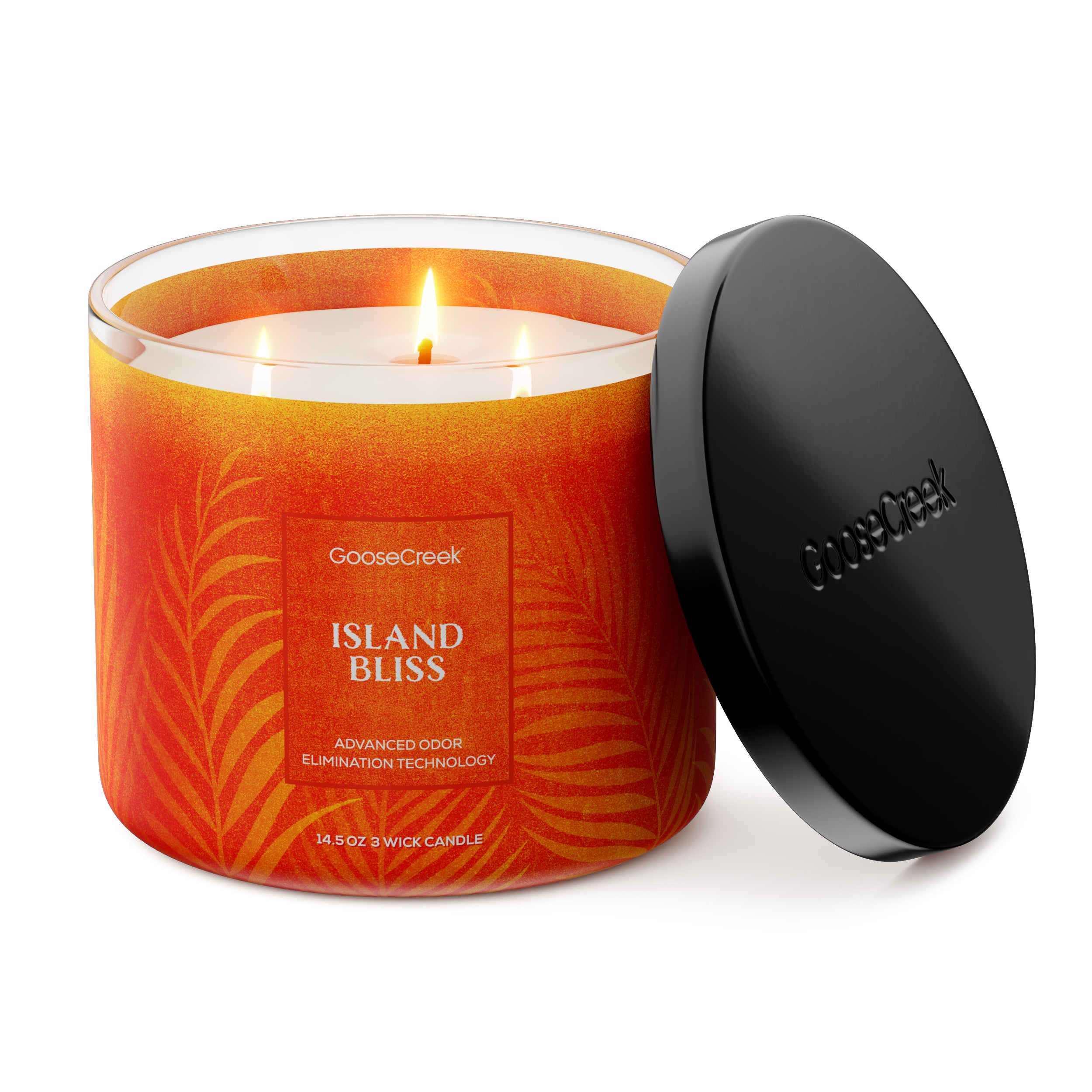 Island Bliss Odor Eliminating 3-Wick Candle - Image 3