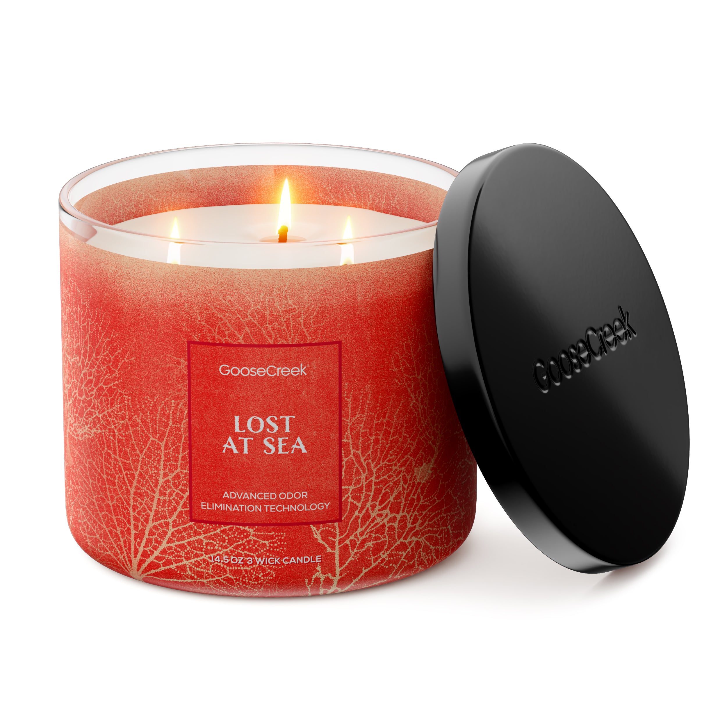 Lost at Sea Odor Eliminating 3-Wick Candle - Image 3