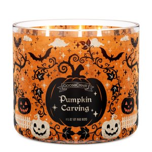 Pumpkin Carving 3-Wick Candle