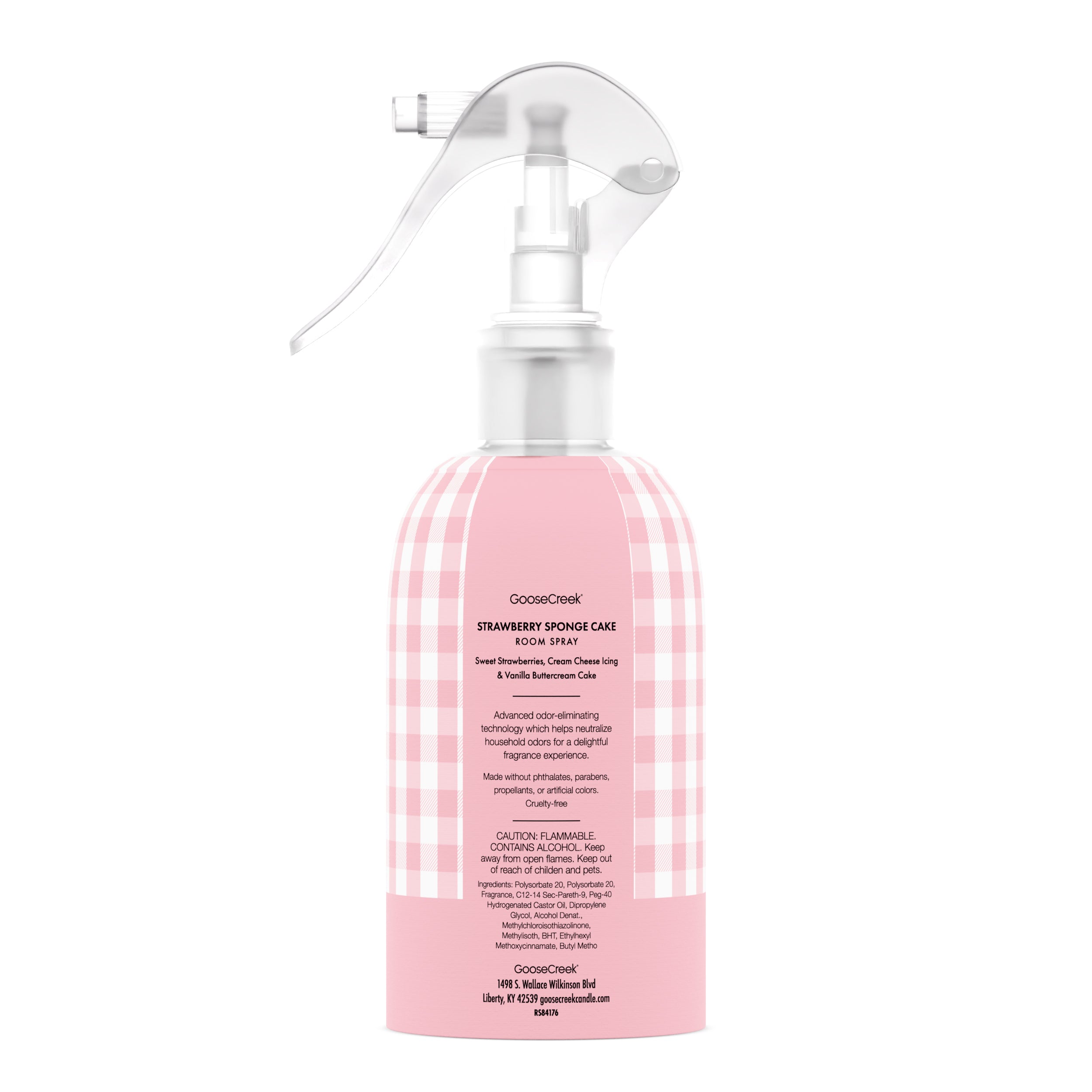 Strawberry Sponge Cake Odor Eliminating Room Spray - Image 3